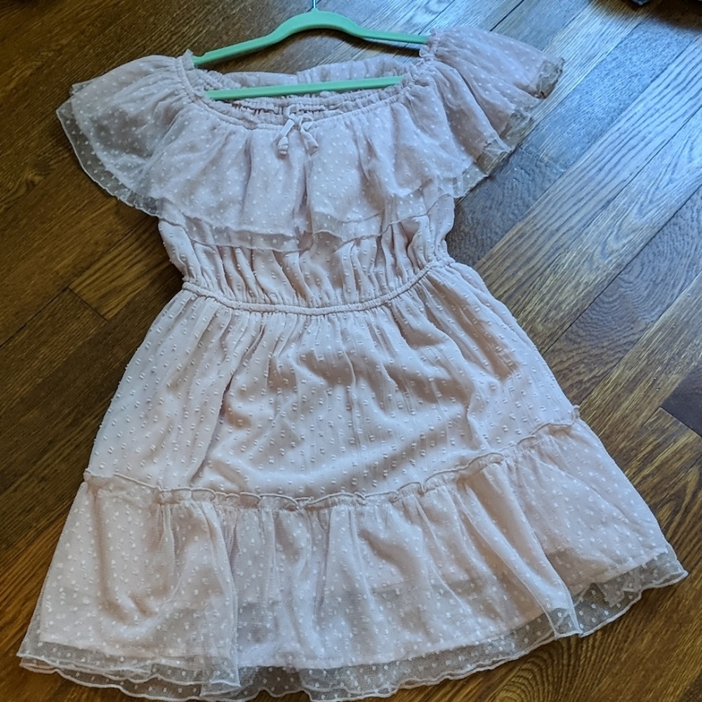 Pink Lace Dress